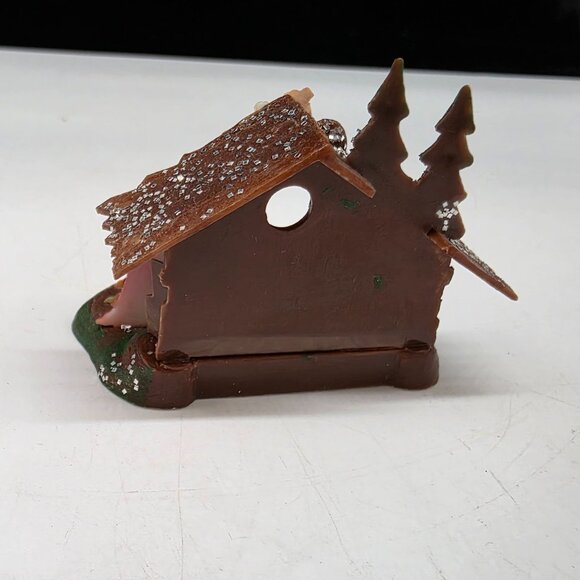 Vintage Miniature Nativity Scene Light Cover Stable & Figurines Plastic Hong Kon - Picture 4 of 8